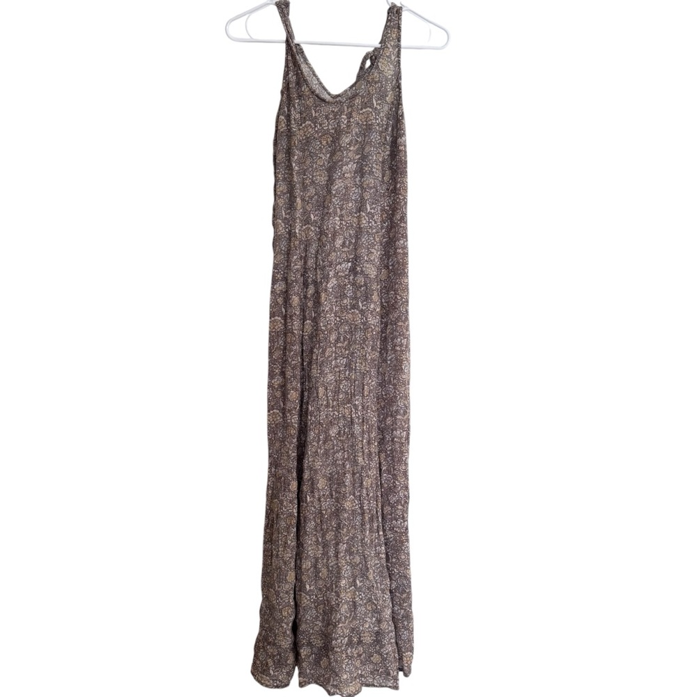 O’Neill Women’s Maxi Cover Up Dress Size Small Floral Sleeveless Beachy Sun